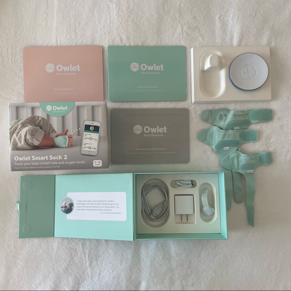Owlet Smart Sock 2 Baby Monitor 0-18 Months